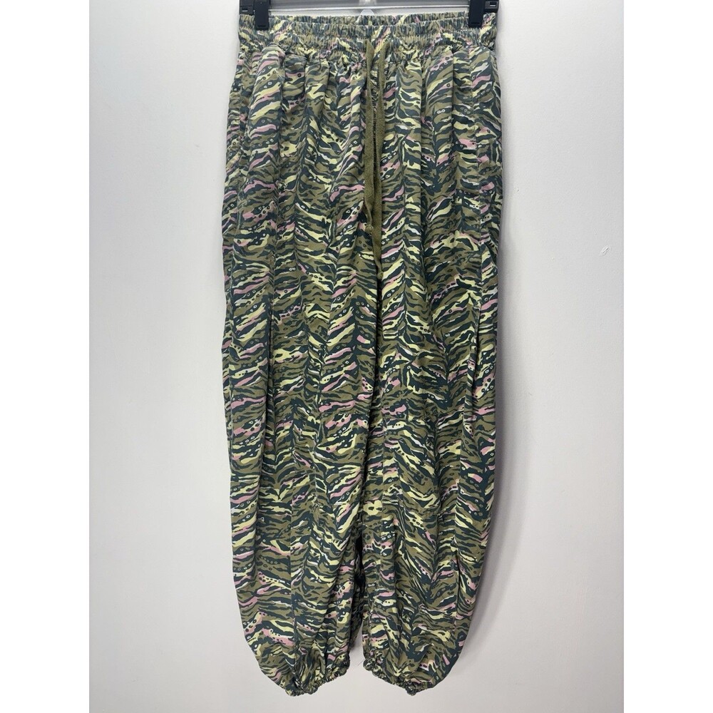 Free People Green Camo Track Pants - Picture 3 of 16